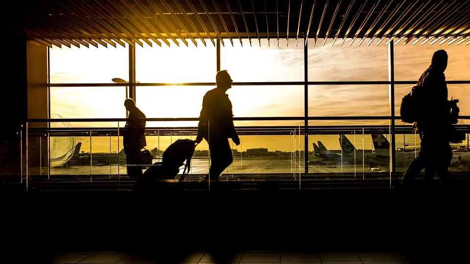 airport waiting area